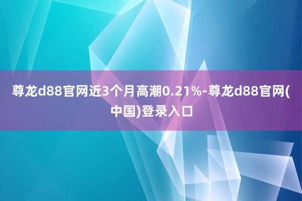 尊龙d88官网近3个月高潮0.21%-尊龙d88官网(中国)登录入口